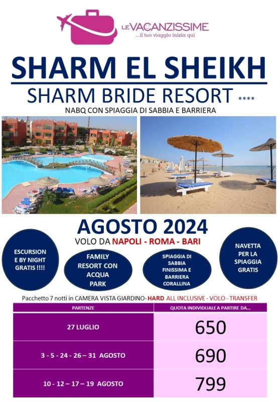 AGOSTO SHARM BRIDE 